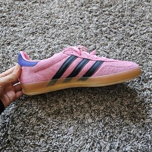 Adidas Pink and Blue Sneakers